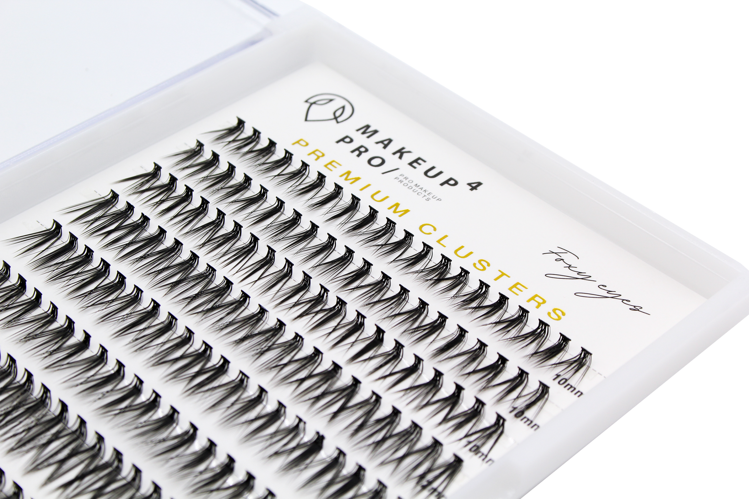 Premium Cluster Lashes - Foxy (180 pcs) | Makeup4pro - Image 2